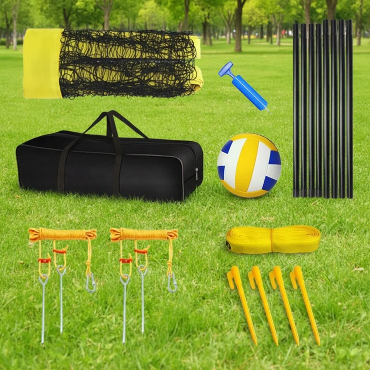 Filet Volley-Ball avec Poteaux Stable