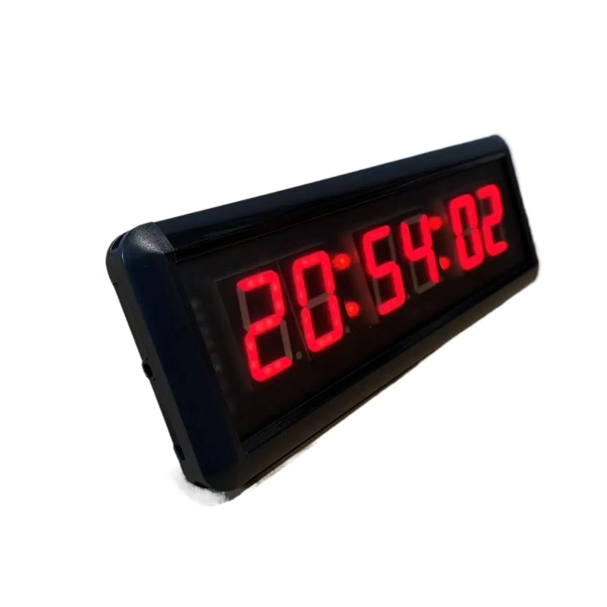 Chronomètre numérique électronique de 1.5 pouces, minuterie de compte à rebours avec télécommande à bouton for gymnastique à domicile/Yoga/boxe Utilisation multiscénario(3pcs 6cm buttons)