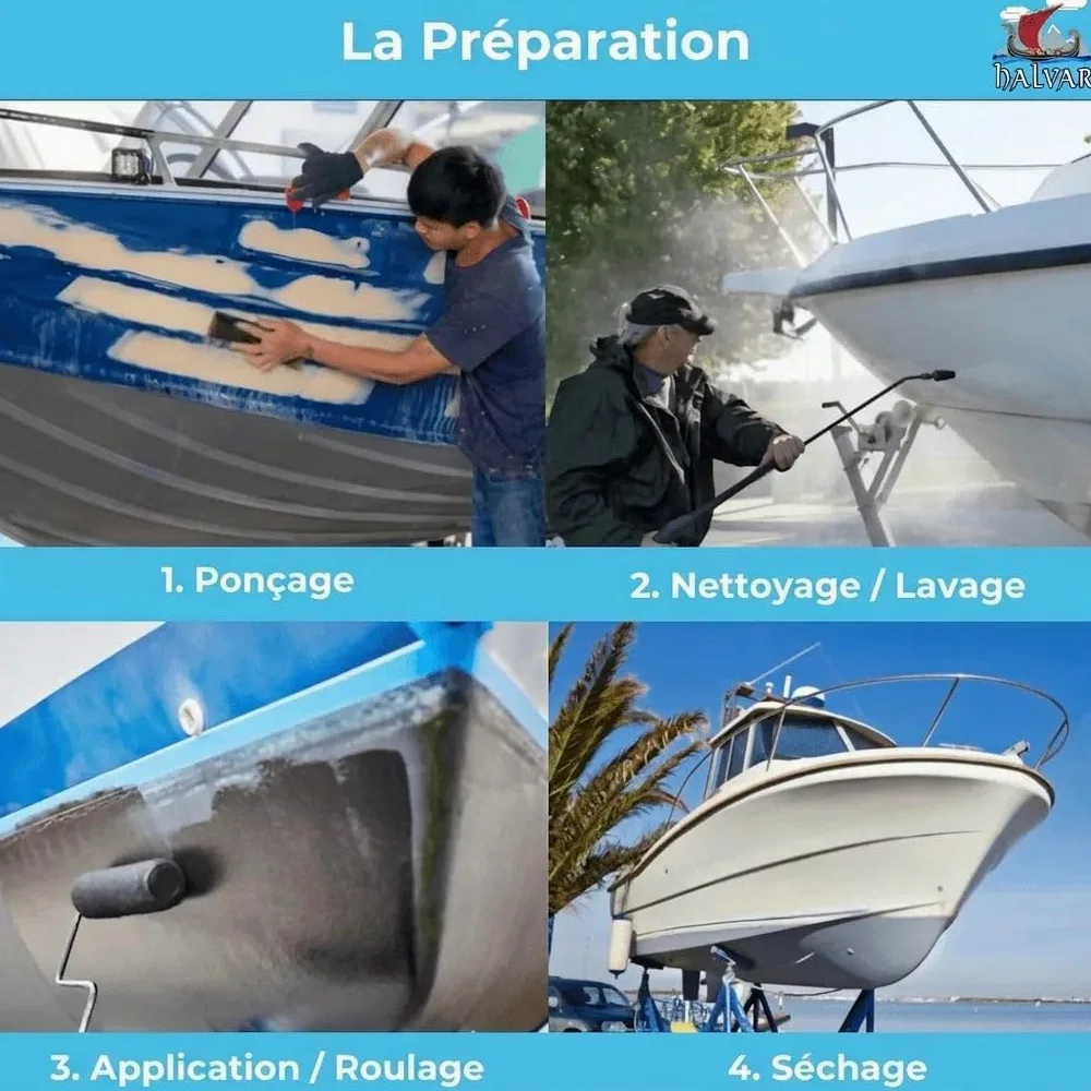Vernis marin marron RAL 8000-8028 Laque yacht satiné Peinture bateau renforcée PU pour bois & métal extrêmement résistante haute élasticité Peinture navale (5 L, RAL 8024 Brun beige) Halvar