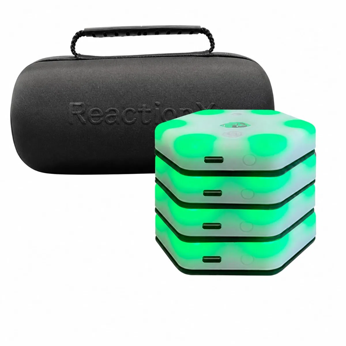 4 Pièces Lampe D'entraînement Réaction sans Fil Rechargeable Lampe D'entraînement Réaction Configurable pr Entraîneurs