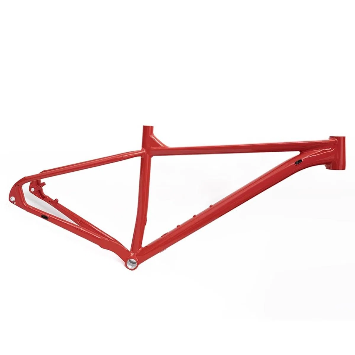 VTT Semi-Rigide 29 Pouces, Cadre en Alliage d'aluminium, Freins à Disque, axe traversant 12 x 148 mm, Passage de câbles Interne, boîtier de pédalier BSA 68 mm (Rouge 2, 29 et 18 Pouces).