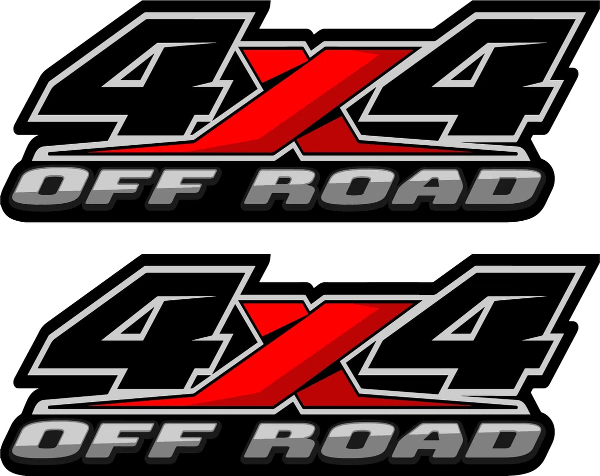 4X4 Off Road Autocollant pour camions