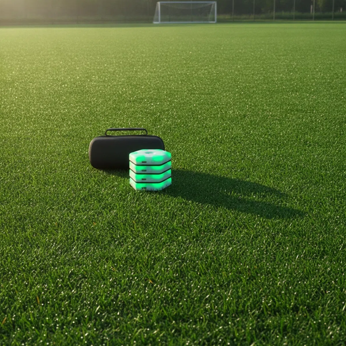 4 Pièces Lampe D'entraînement Réaction sans Fil Rechargeable Lampe D'entraînement Réaction Configurable pr Entraîneurs
