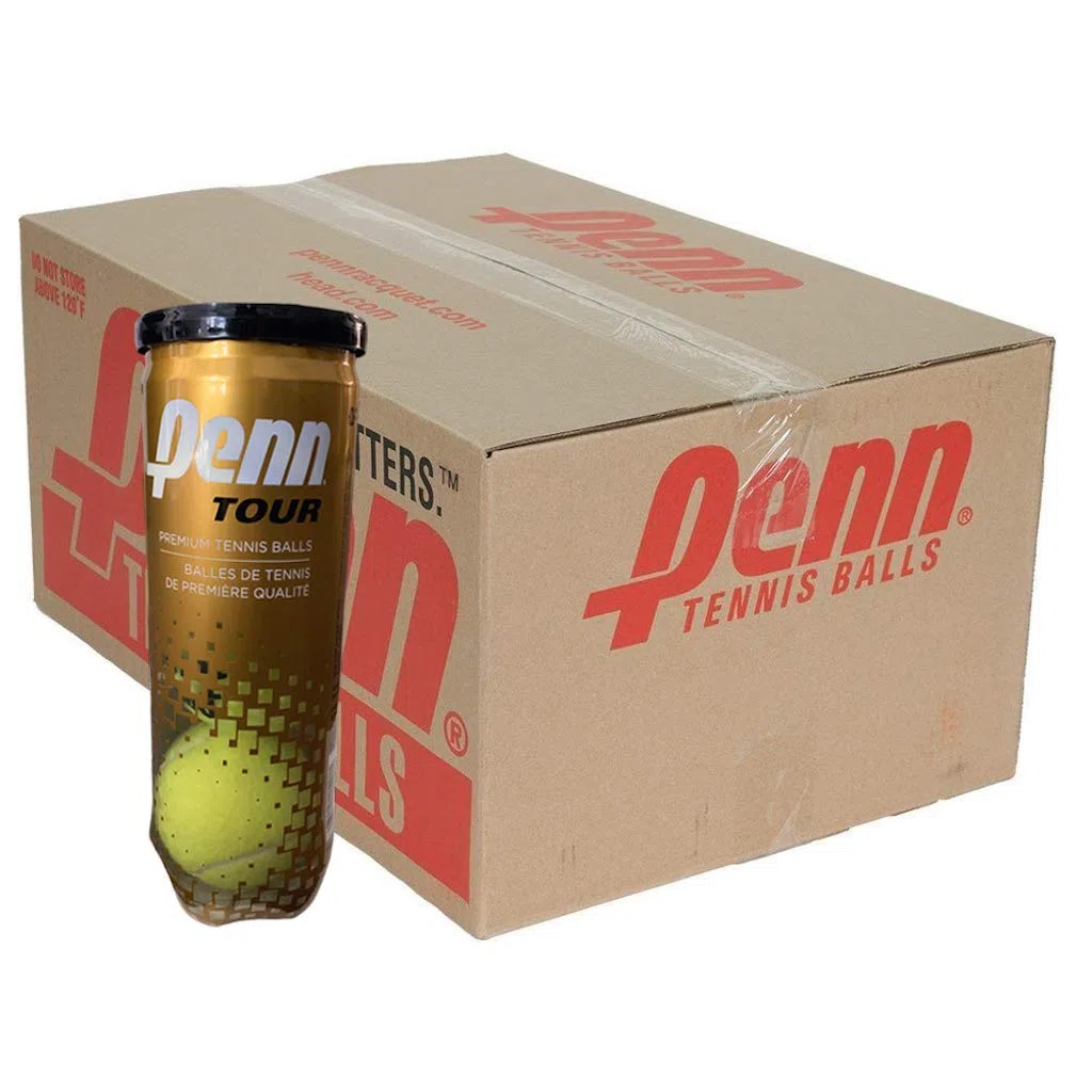 Penn World Tour Balles de Tennis Extra résistantes avec étui