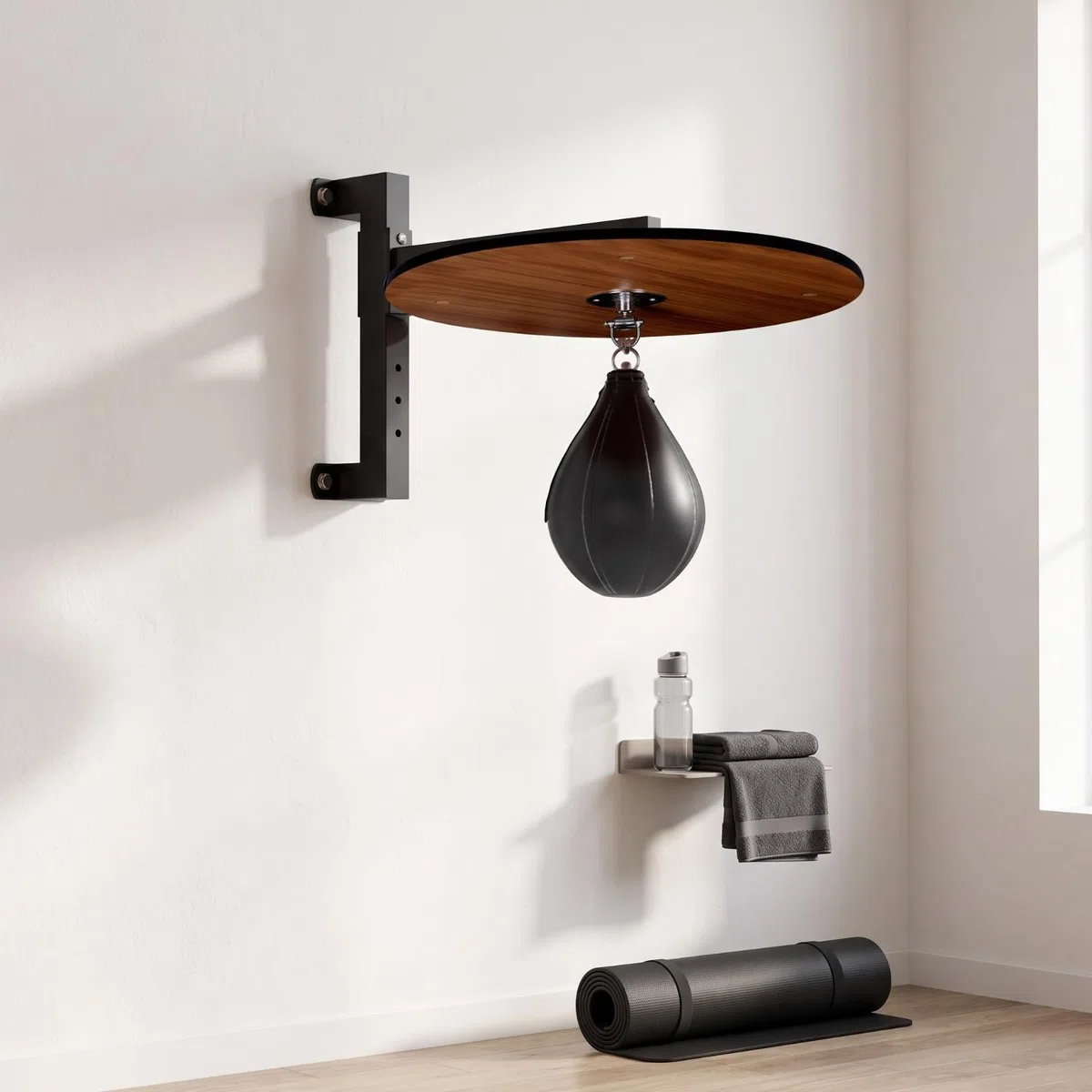 predolo Poire avec Plateforme Robuste Kit Plate-Forme Speedball Compact Plateforme Poire pour Maison