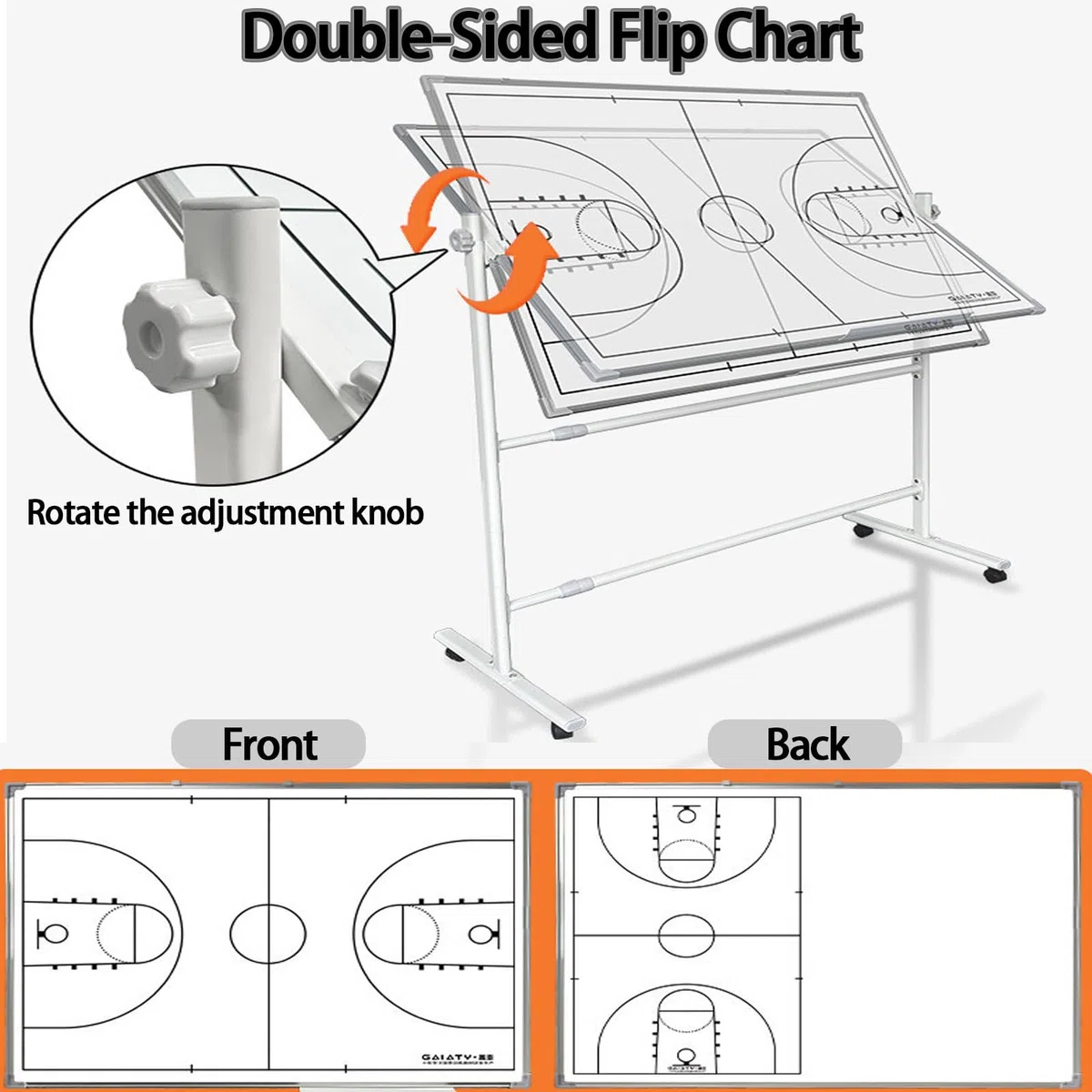 Tableau Tactique pour Entraîneurs De Football Basketball-90 * 120