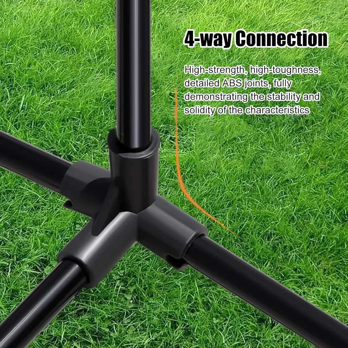 Filet De Badminton Portable avec Support - Idéal pour Le Jardin, La Cour Ou Le Parc ; Parfait pour Lentraînement Au Badminton, Au Pickleball, Au Volley-Ball Et Au Tennis, pour Adultes Et Juniors.