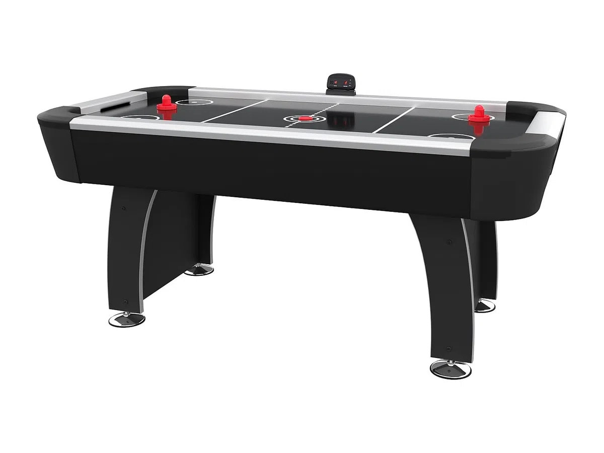 Vente-unique - Billard Skyler -L 184cm x l 96.5cm x H 81.2cm- bois - noir