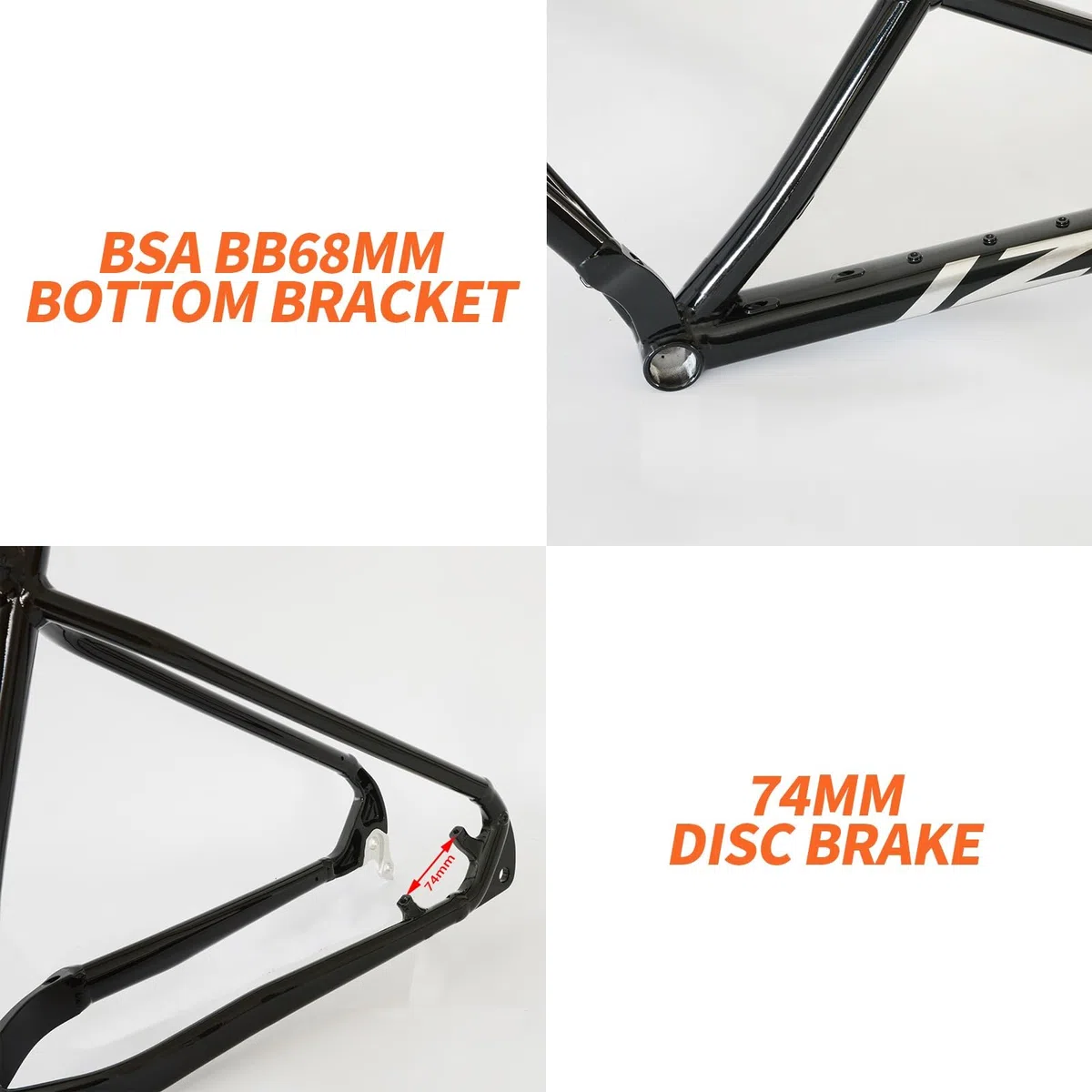 VTT Semi-Rigide 29 Pouces, Cadre en Alliage d'aluminium, Freins à Disque, axe traversant 12 x 148 mm, Passage de câbles Interne, boîtier de pédalier BSA 68 mm (Rouge 2, 29 et 18 Pouces).
